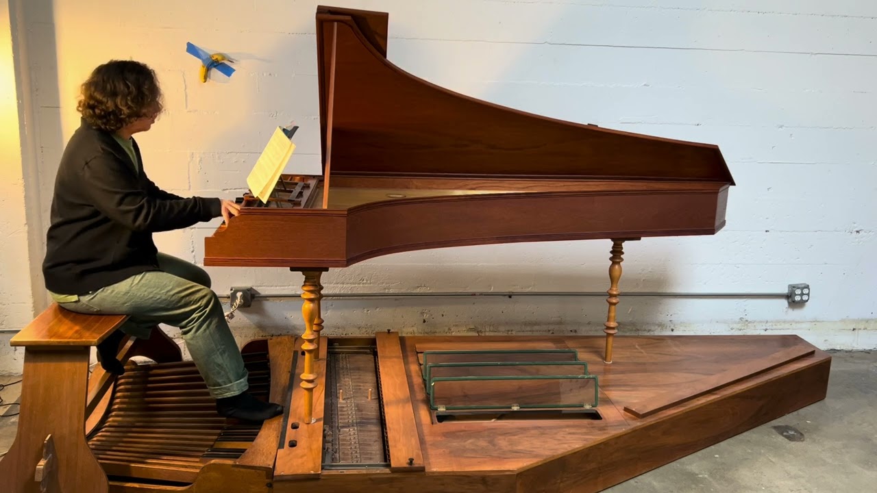 Bach BWV 543 Pedal Harpsichord