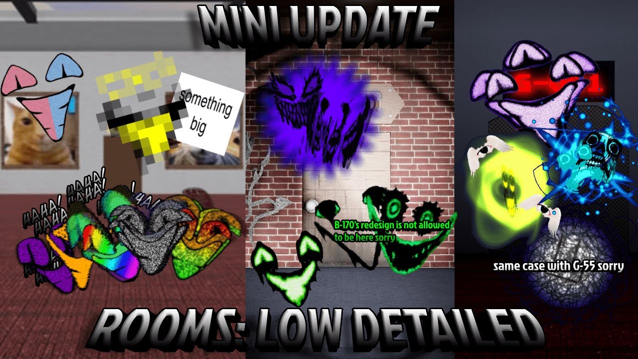 Rooms low detailed (Mini Update)