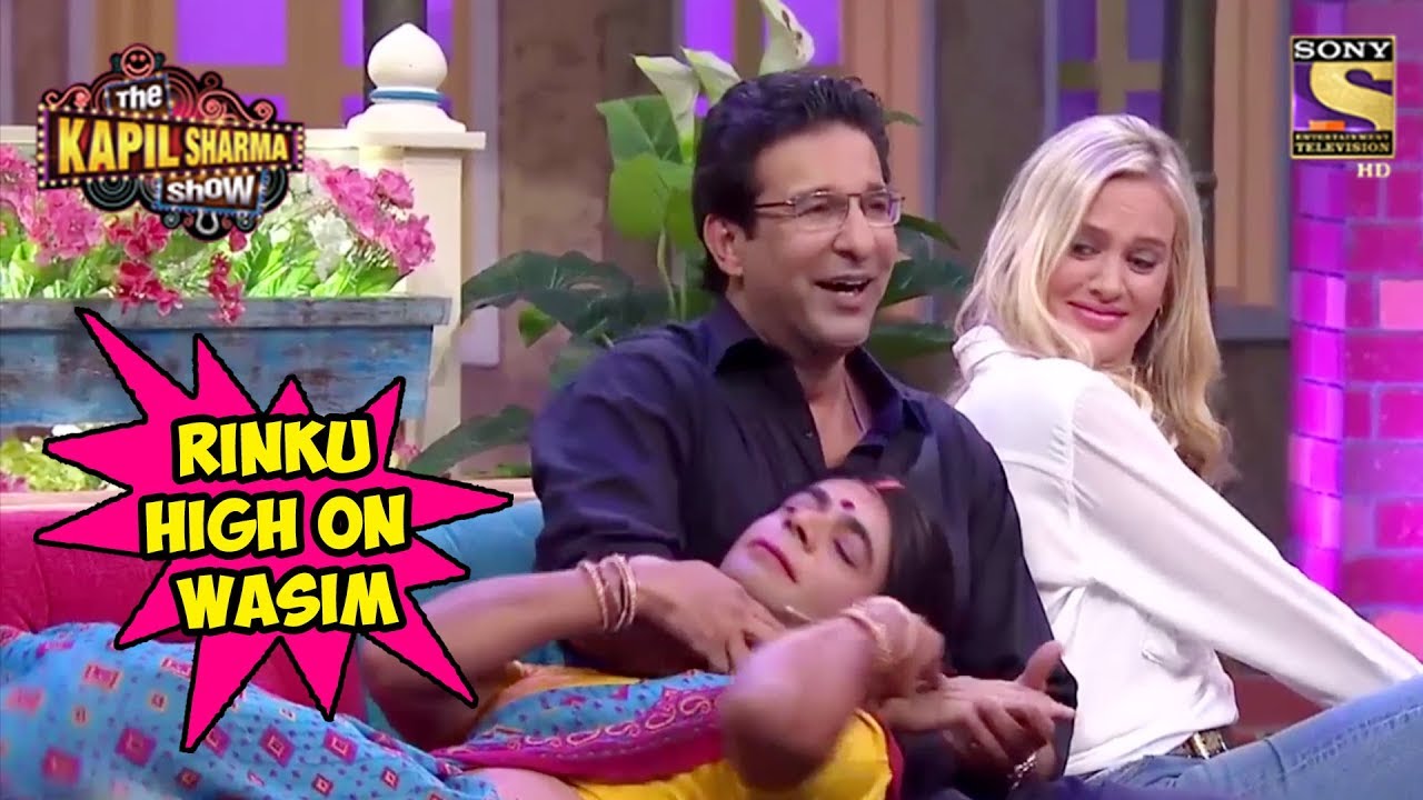 Rinku Devi Goes Gaga Over Wasim Akram - The Kapil Sharma Show