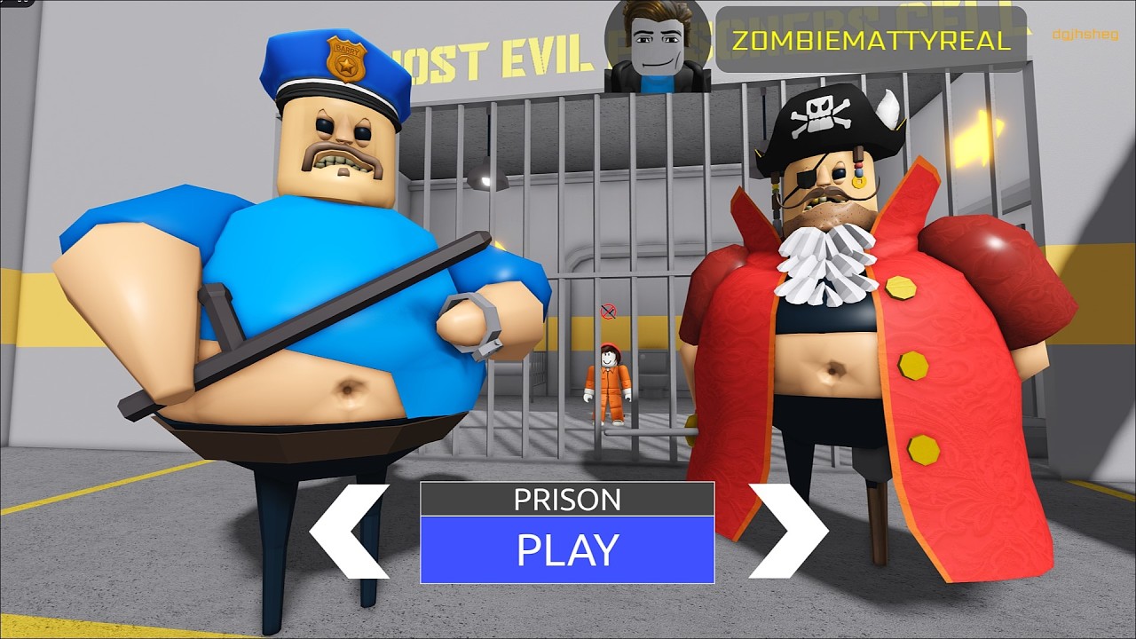 COMING SOON Pirate Barry Mode In BARRY'S PRISON RUN Roblox Obby Escape