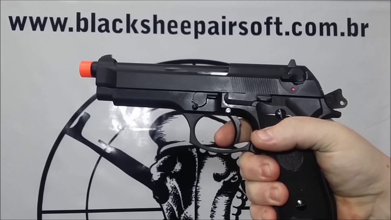 Vendo Airsoft SR 92 GBB fullmetal da SRC