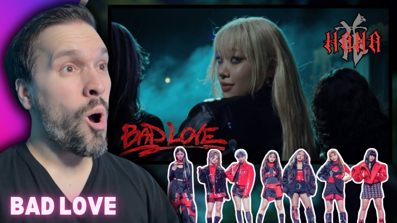 NEW J-POP FAN Reacts To HANA / BAD LOVE -Music Video-