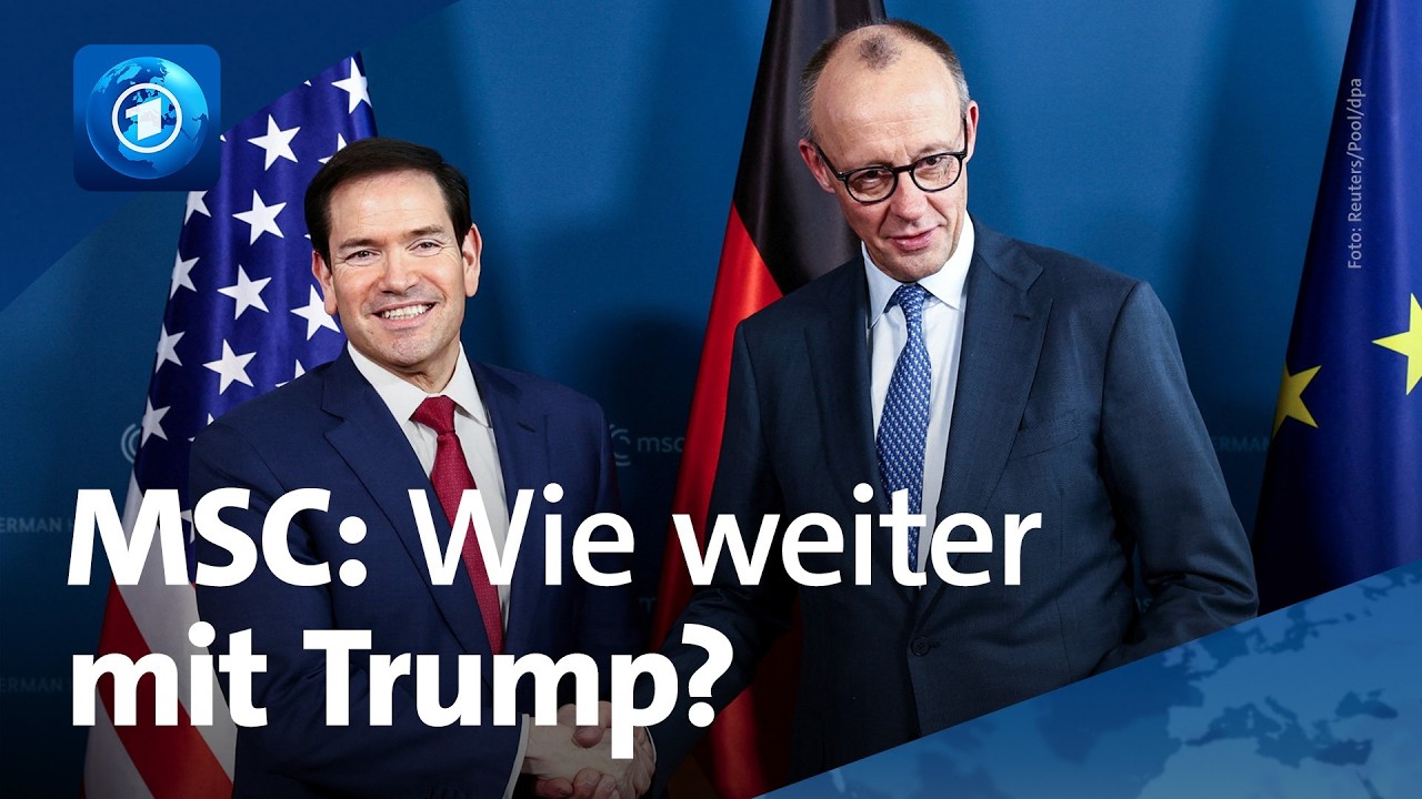 🌍 tagesschau 20 Uhr & tagesschau24 Top-Thema, 13.2.2026 | Beginn der Münchner Sicherheitskonferenz