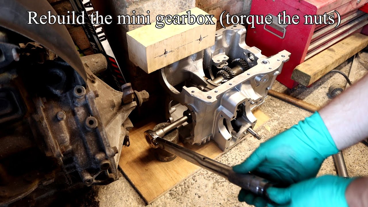 Classic mini gearbox rebuild.