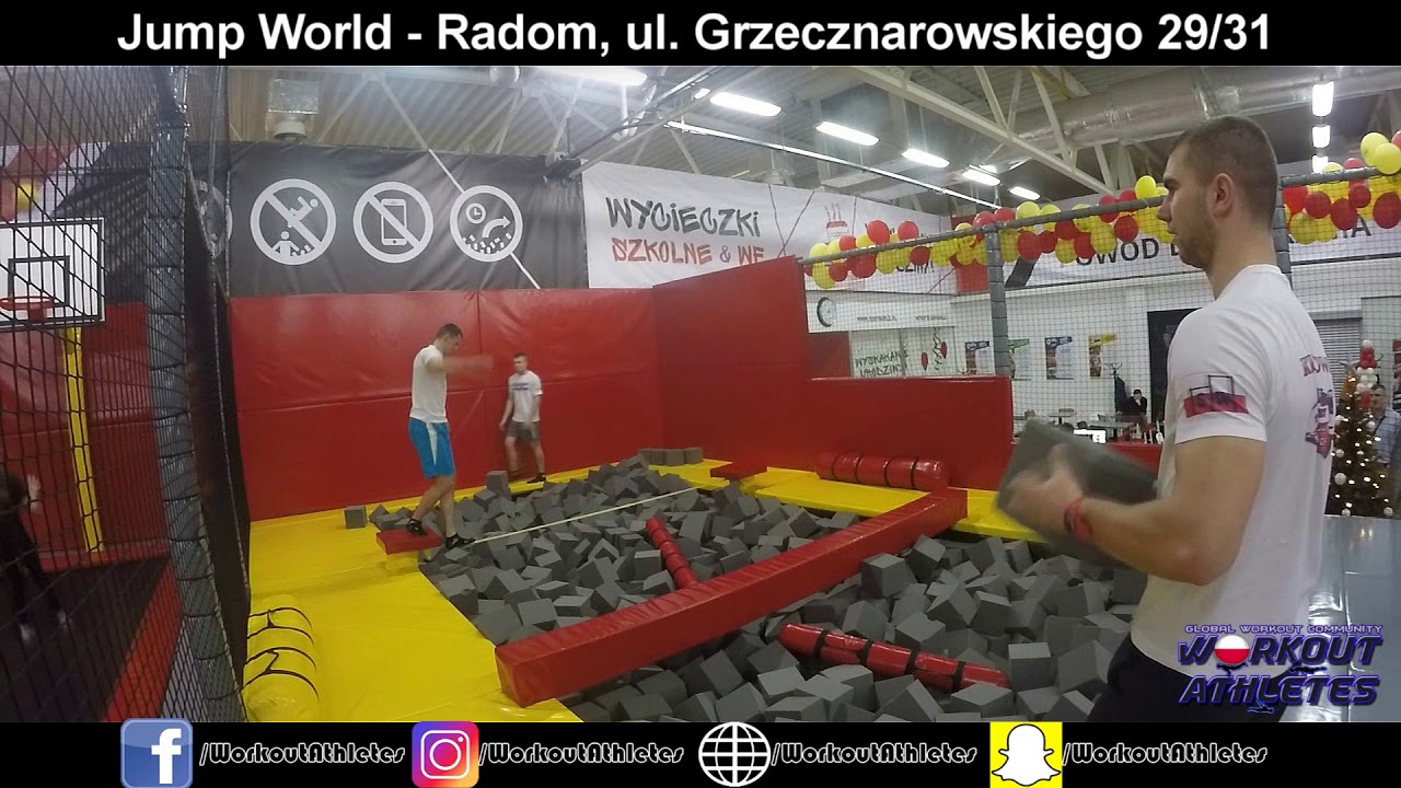 Testujemy Park Trampolin Jump World