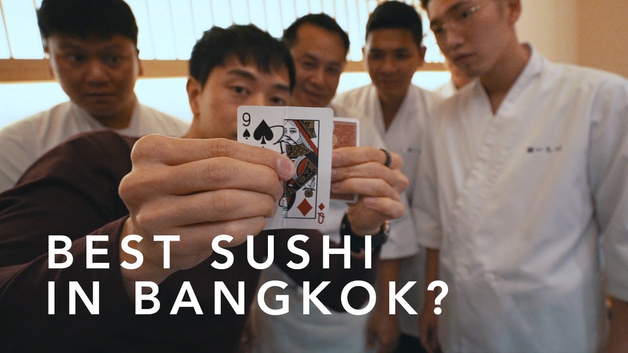 โอมากาเซะ & มายากล กับเชฟสุดหล่อ | Sushi Ichizu Bangkok
