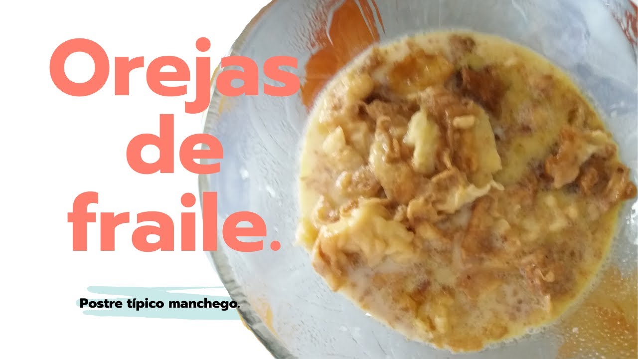Orejas de fraile. Postre típico manchego. #sonia.almendrote #Almaden #almadenorgullonacional