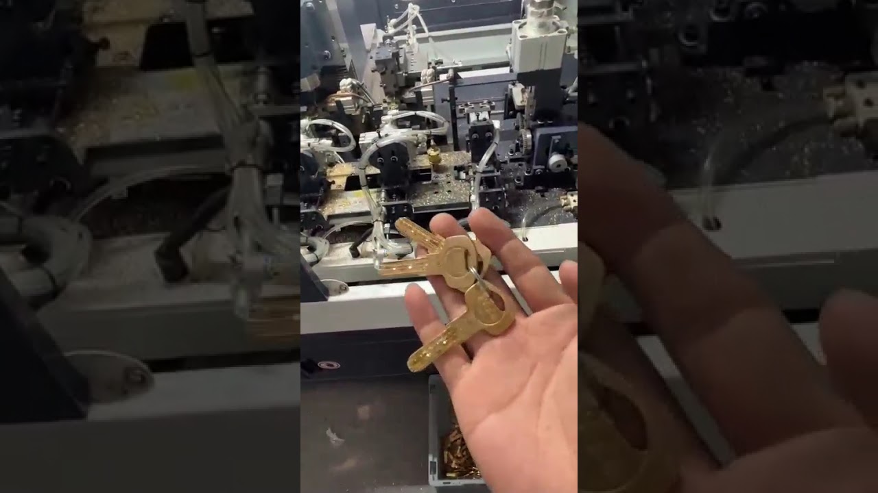 ASSA Abloy lock factory whole production line  #key #lock #machine #factory