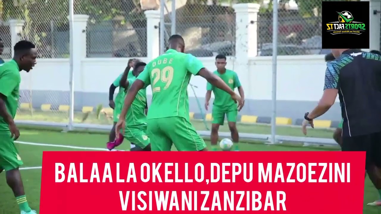 BALAA LA DEPU MCHEZAJI MPYA YANGA MAZOEZINI ZANZIBAR/OKELLO,MAHREZ NDAN KUELEKEA FAINALI YA MAPINDUZ