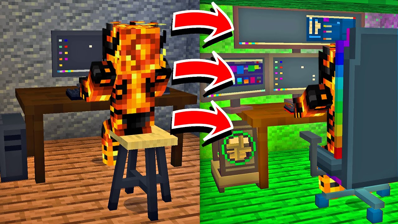 Vi Får 100.000 Subscribers Og VILDT Gamer Gear I Minecraft!