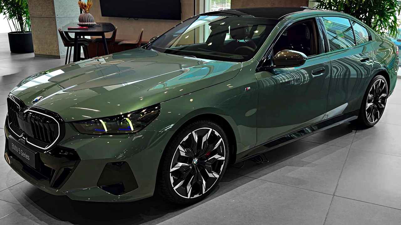 BMW 5 серии 2026 года &mdash; среднеразмерный роскошный спортивный седан представительского класса!