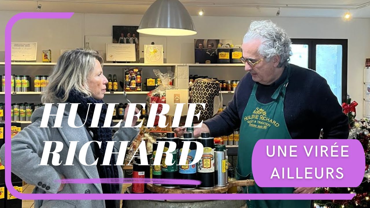 En Drôme, les coulisses d'une HUILERIE !!! 🫒