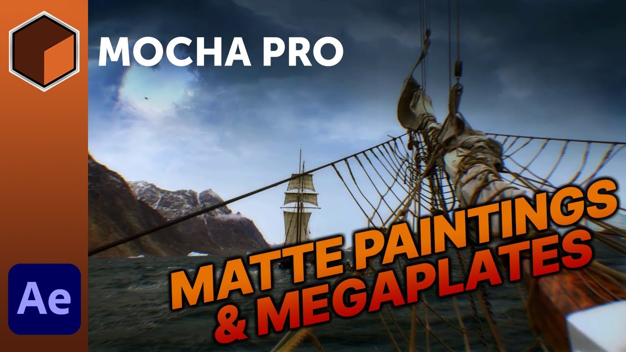 Mocha Pro: MegaPlates и матовые картины