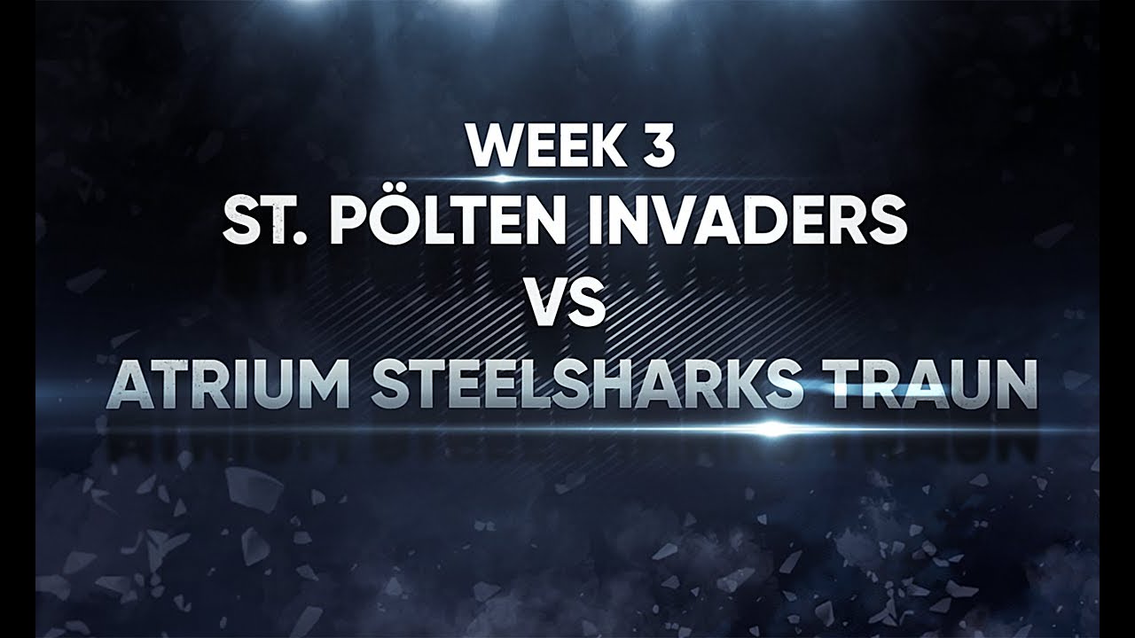 Hailights - ATRIUM Steelsharks Traun vs St. P&ouml;lten Invaders [4K Extended Version]