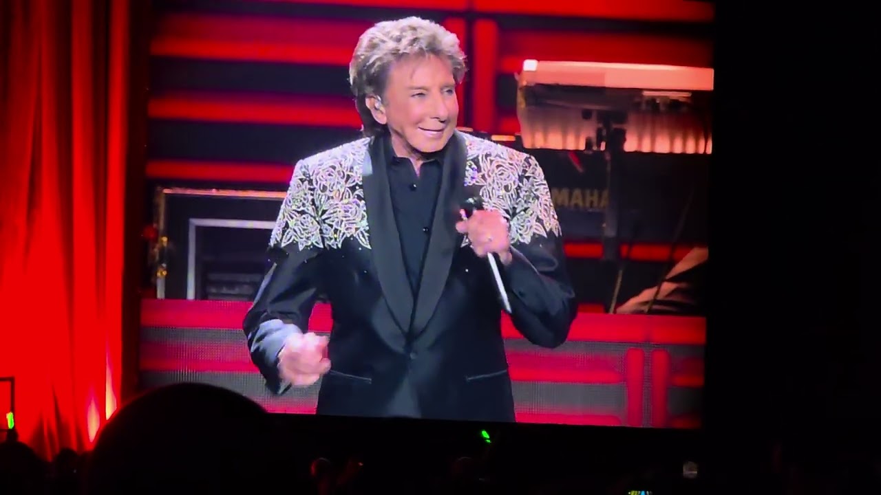 Barry manilow last show in cleveland 2025.         it's a miracle