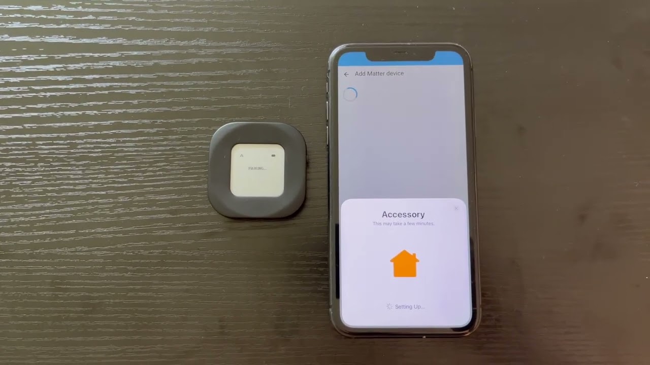 Aura Smart Button Matter over Thread Working with Home Assistant
