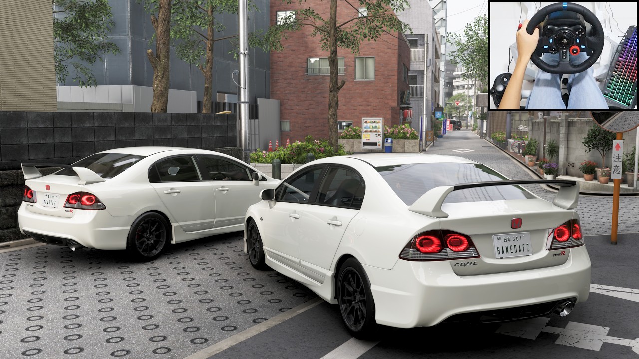 Honda Civic Type R FD2 - Forza Horizon 6 Online | Logitech g29 gameplay