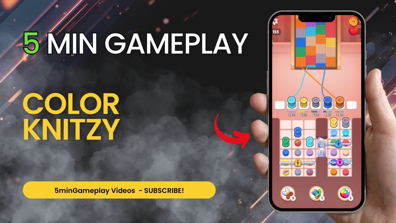 Color Knitzy – First 5 Minutes of Gameplay (No Commentary)