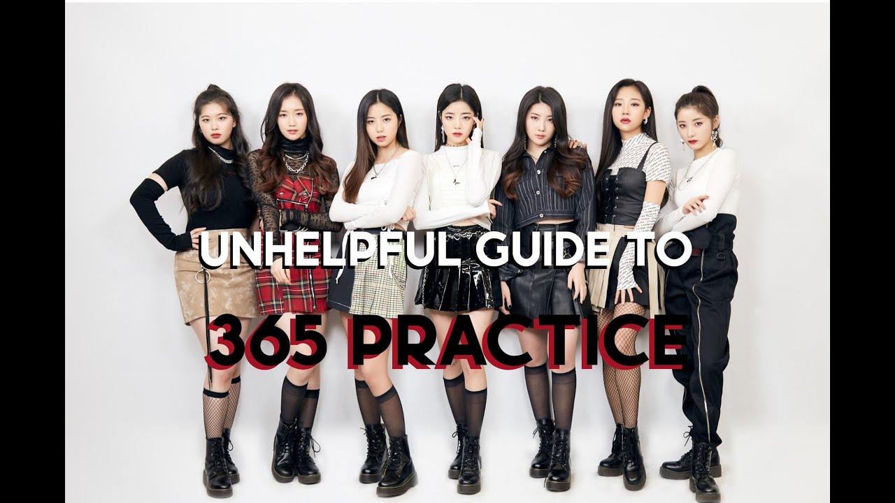 an unhelpful guide to  RBW new girlgroup / 365 Practice