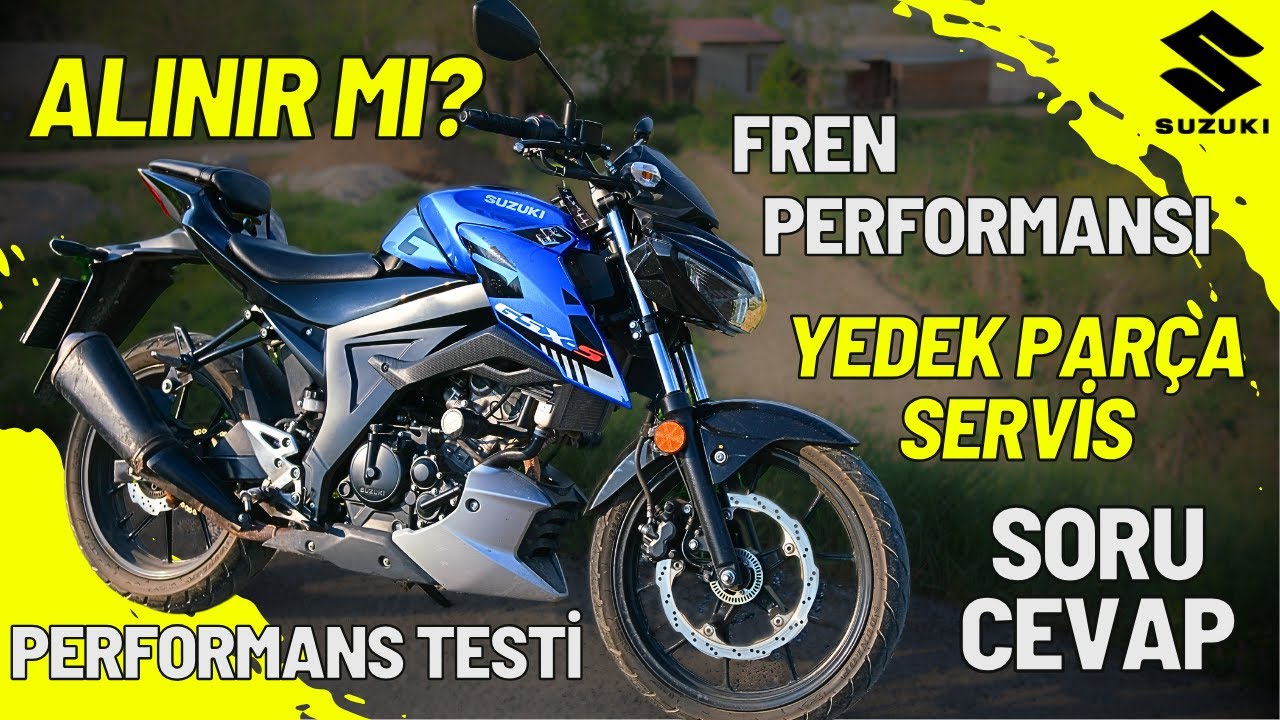 🔱SUZUKİ GSX-S 125🔱DELİK DEŞİK İNCELEME😎 TOP SPEED🚀🚀