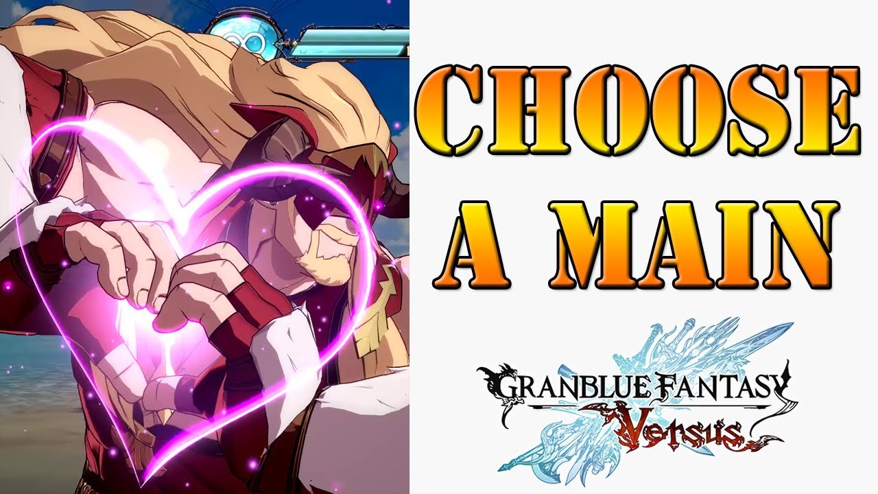 How to choose your main character in Granblue Fantasy Versus!