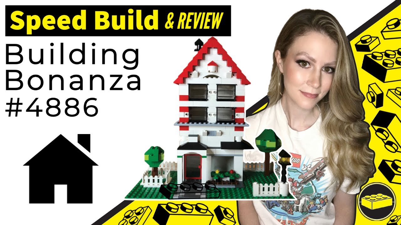 LEGO® Designer Set 4886 Building Bonanza Speed Build and Review
