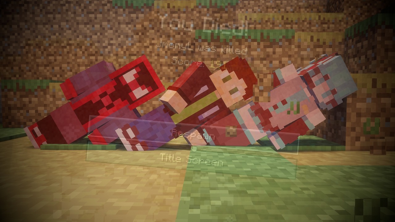 minecraft but we share ONE LIFE