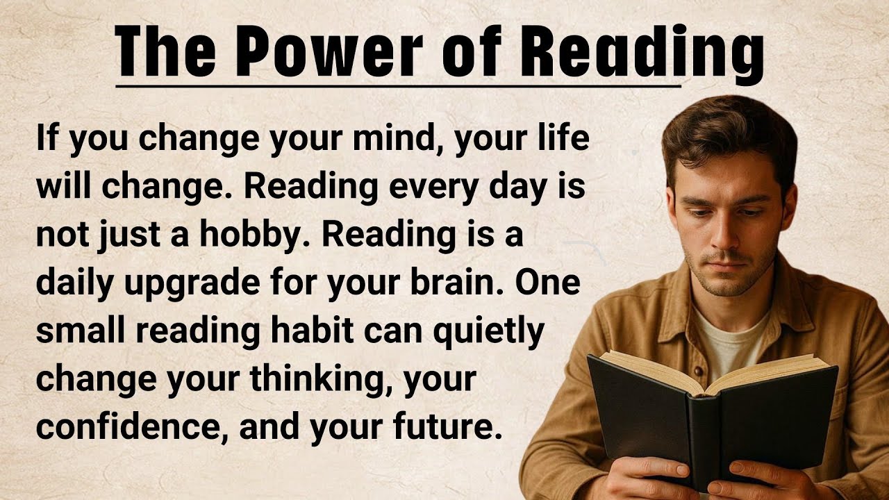 Сила чтения ⭐️ Изучайте английский язык через истории || Практика аудирования