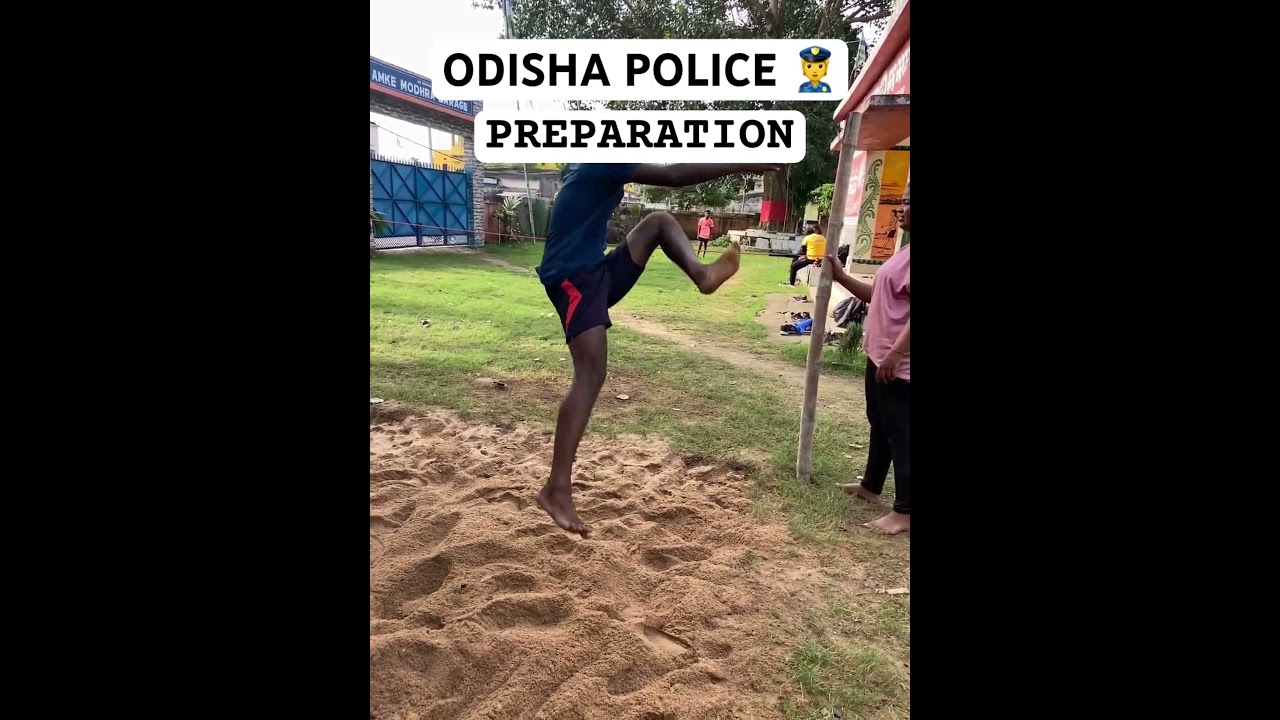 ODISHA POLICE Job preparation //running and high jump long jump #odisha #rourkela #odishapolice