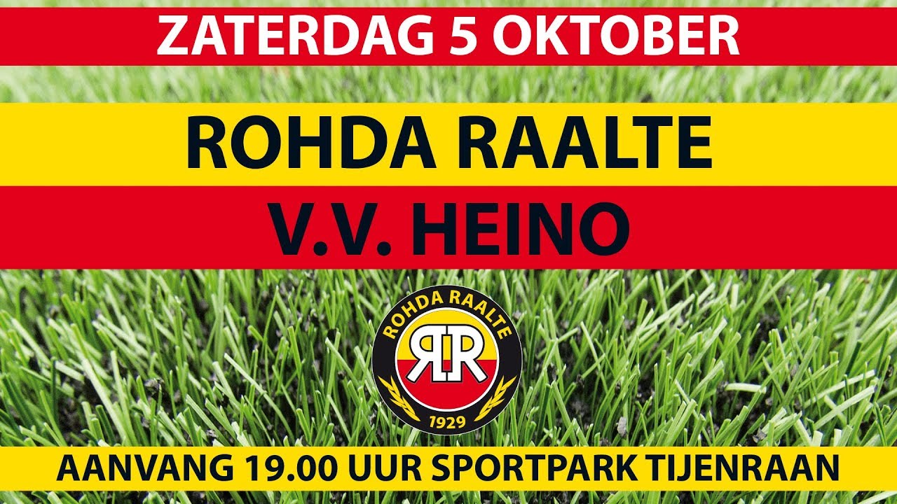 Samenvatting Rohda Raalte - vv Heino