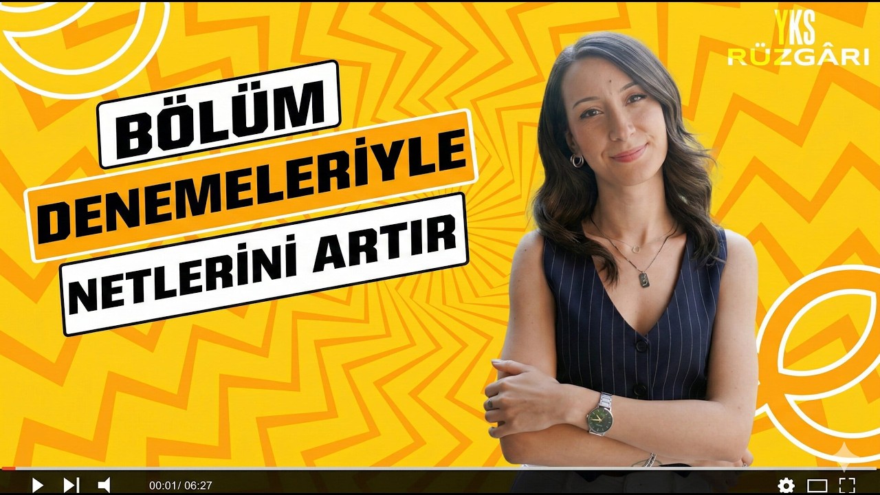 Denemeleriyle Netlerini Arttır | YKS’ye Nasıl Hazırlanmalı? | YKS Hazırlık Önerileri