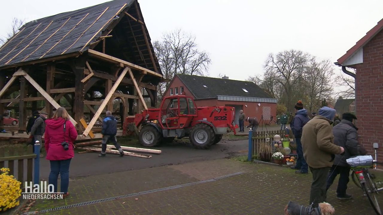 Das Martfelder Pastorenhaus von 1535 zieht (rollt) um. [05.12.2020]