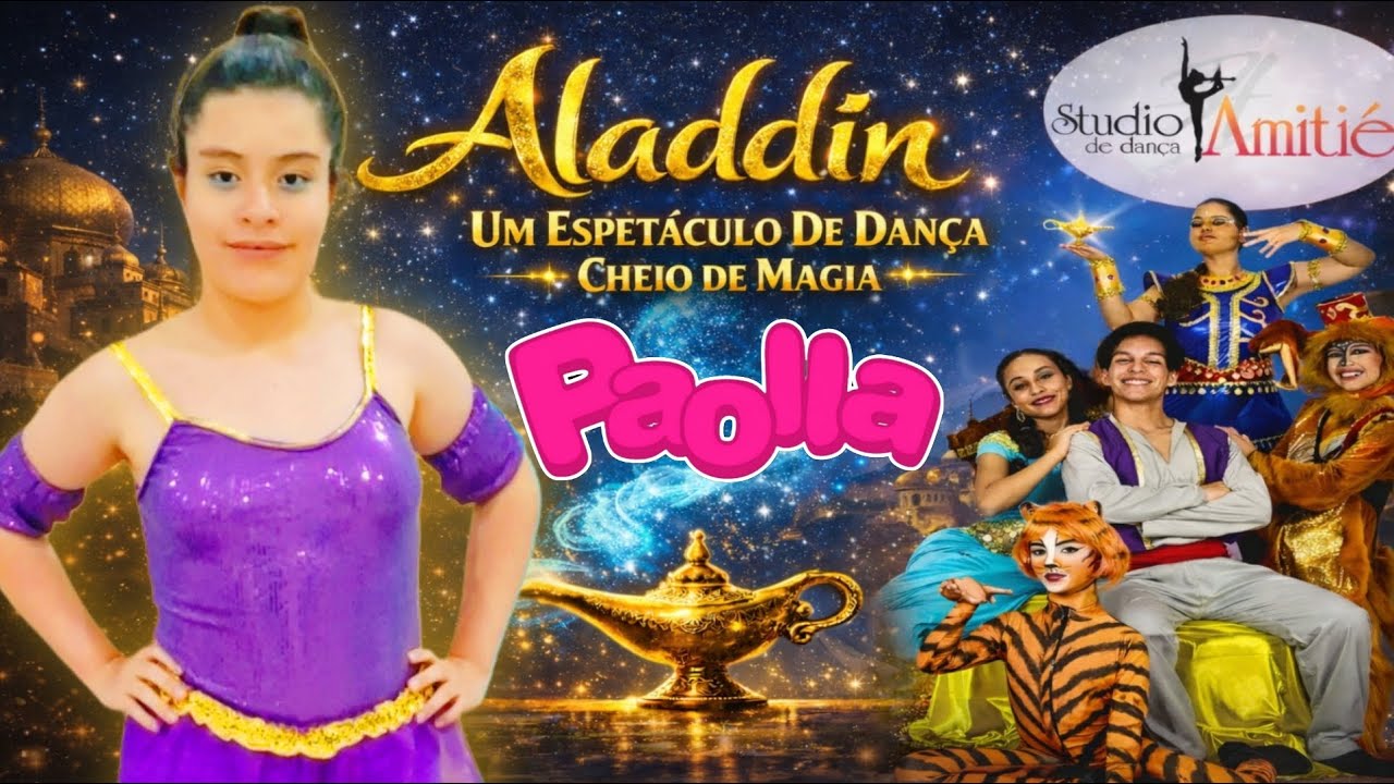 ✨ Aladdin – Um Espetáculo de Dança Cheio de Magia ✨