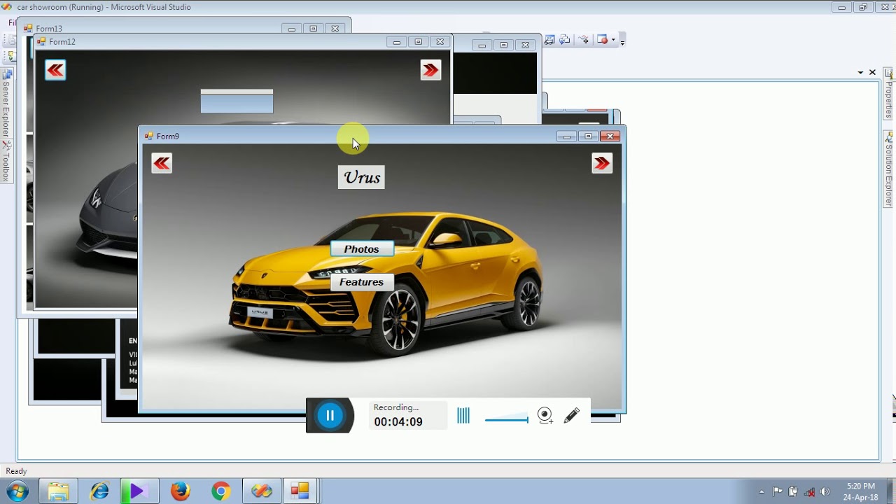 car showroom project in vb.net mrzraj asp clg bca