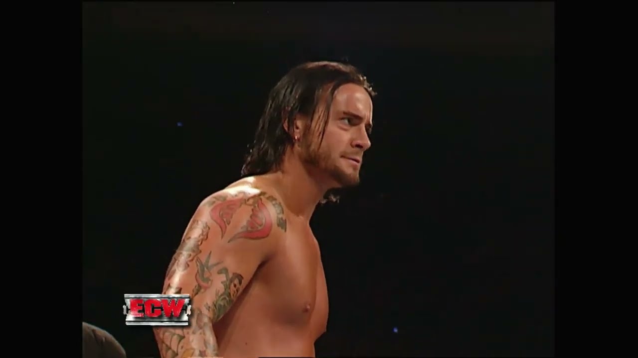 Matt Striker & CM Punk - Chain Wrestling Sequence