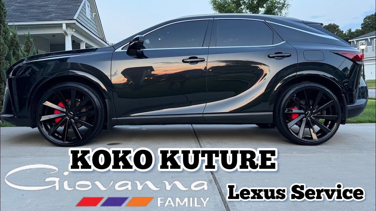 24-дюймовые ДИСКИ KOKO KUTURE KAPAN - 2023 RX 350 #AUDIOCITYUSA
