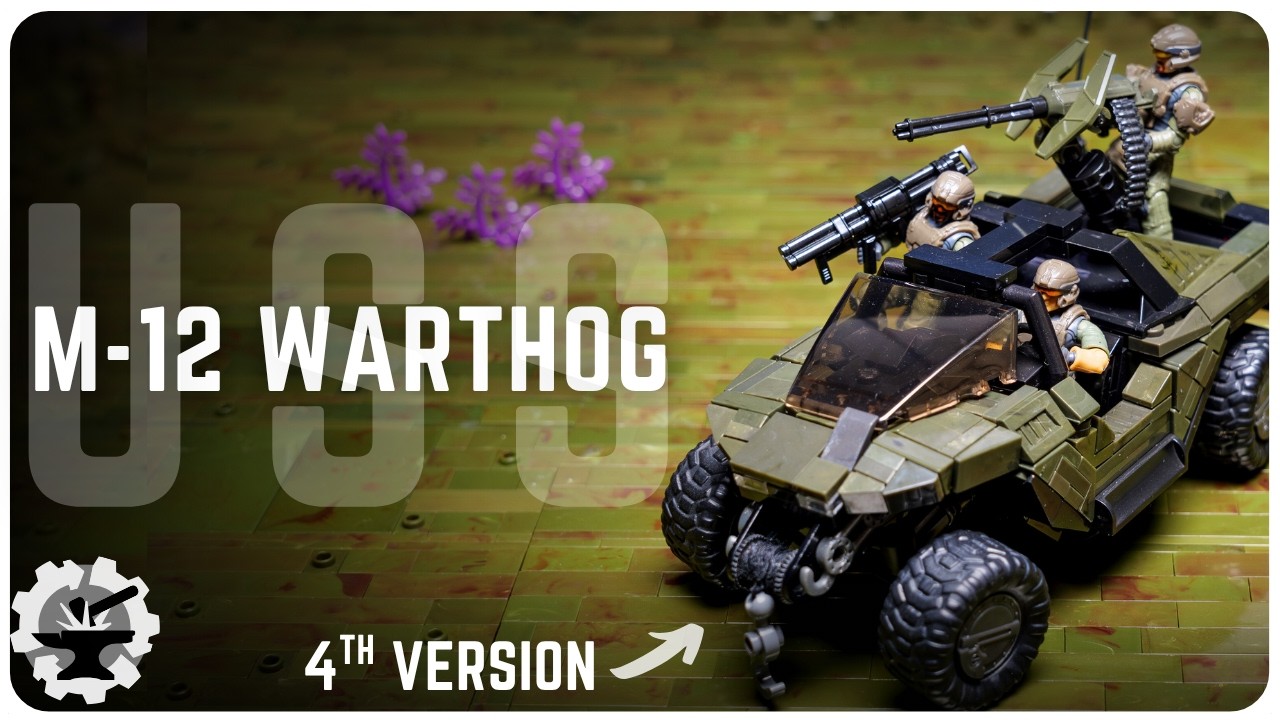 Теперь это Perfect Halo Warthog MOC?