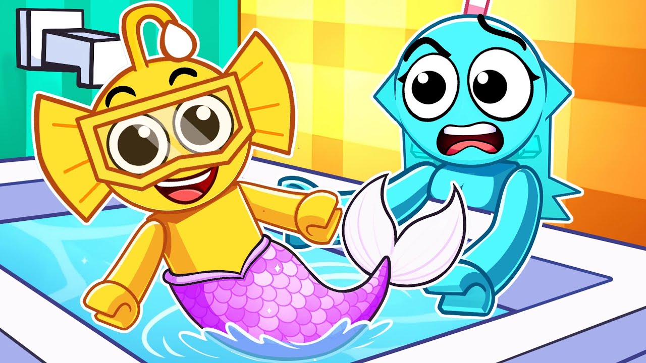 Adopting MERMAID BAILEY In Roblox!