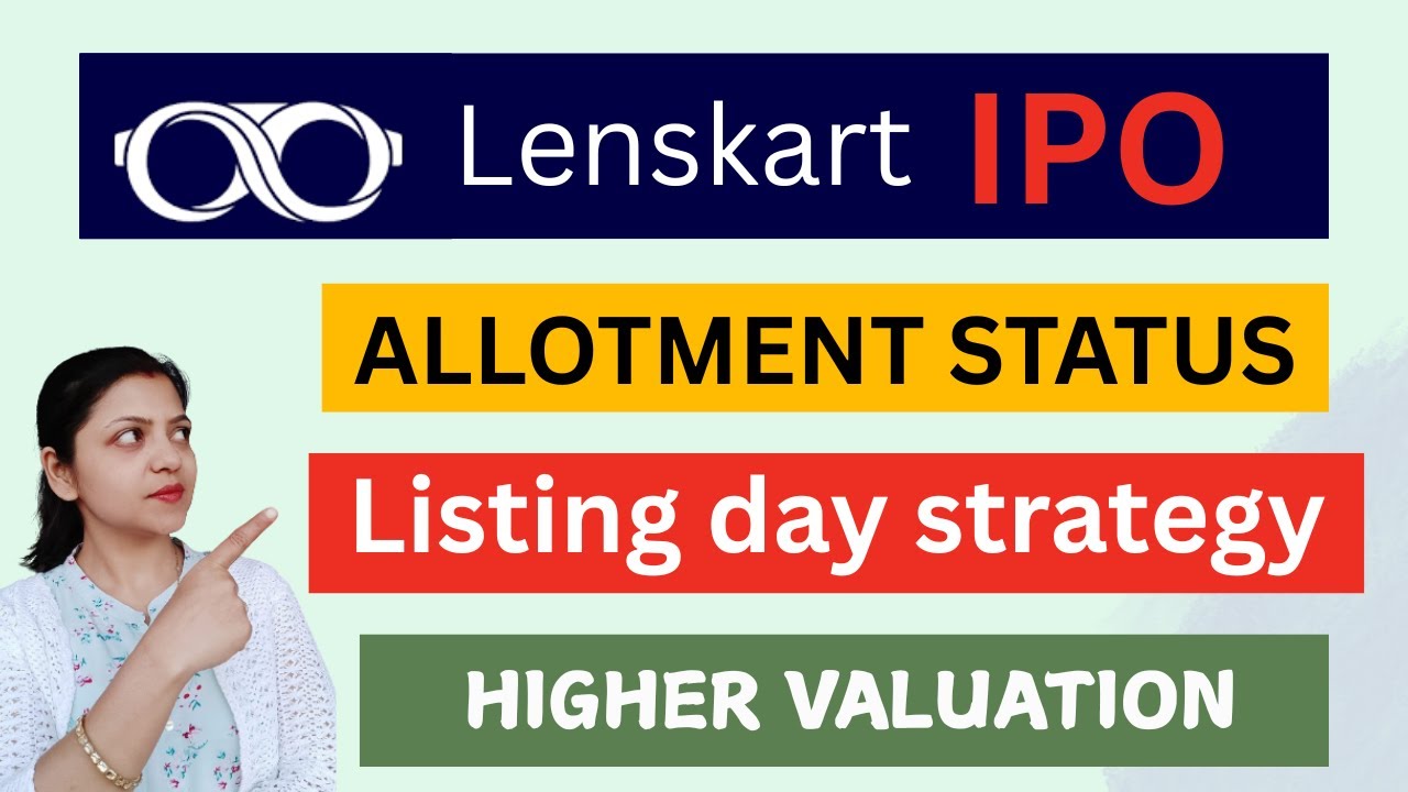 Lenskart IPO allotment status | Lenskart IPO Listing Day Strategy ? | Lenskart IPO GMP