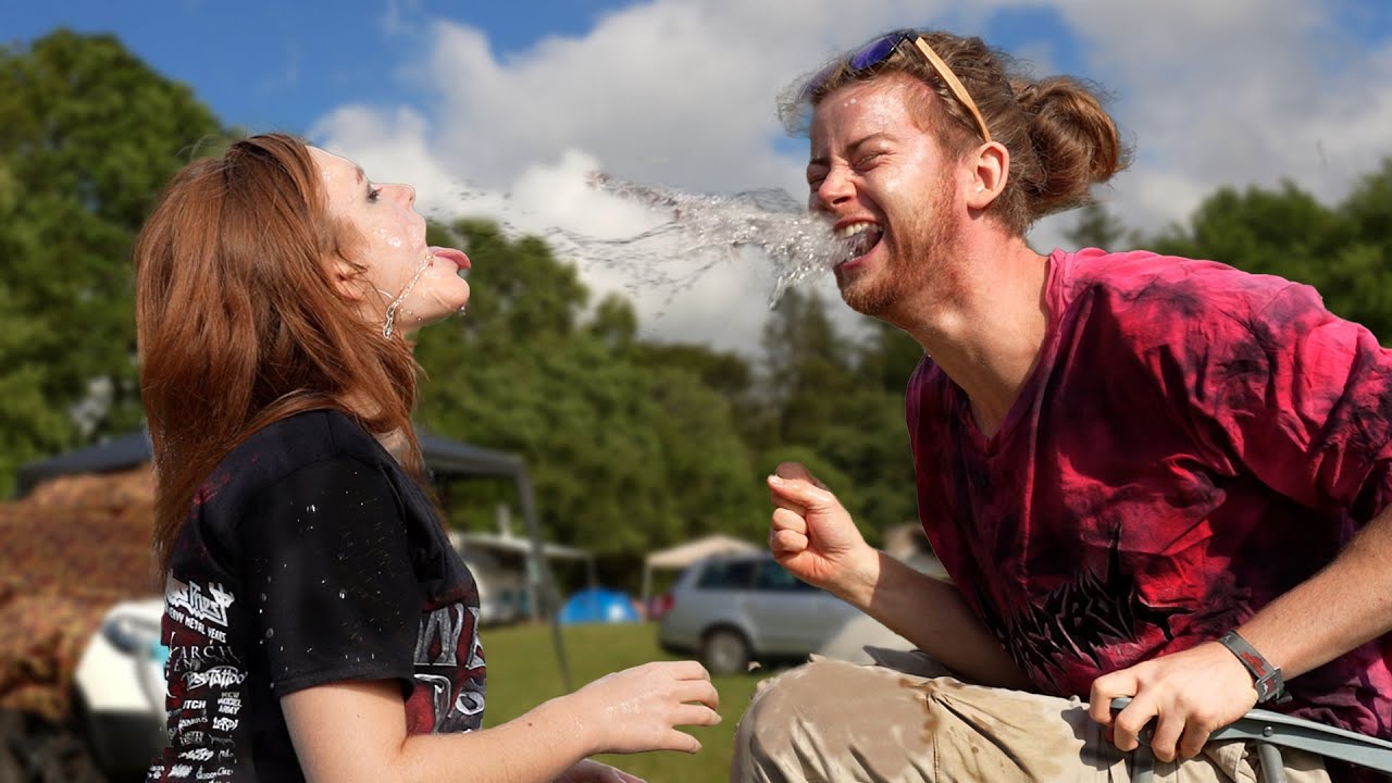 Lachflash Flachwitz Challenge 💦😂 mit Tamara