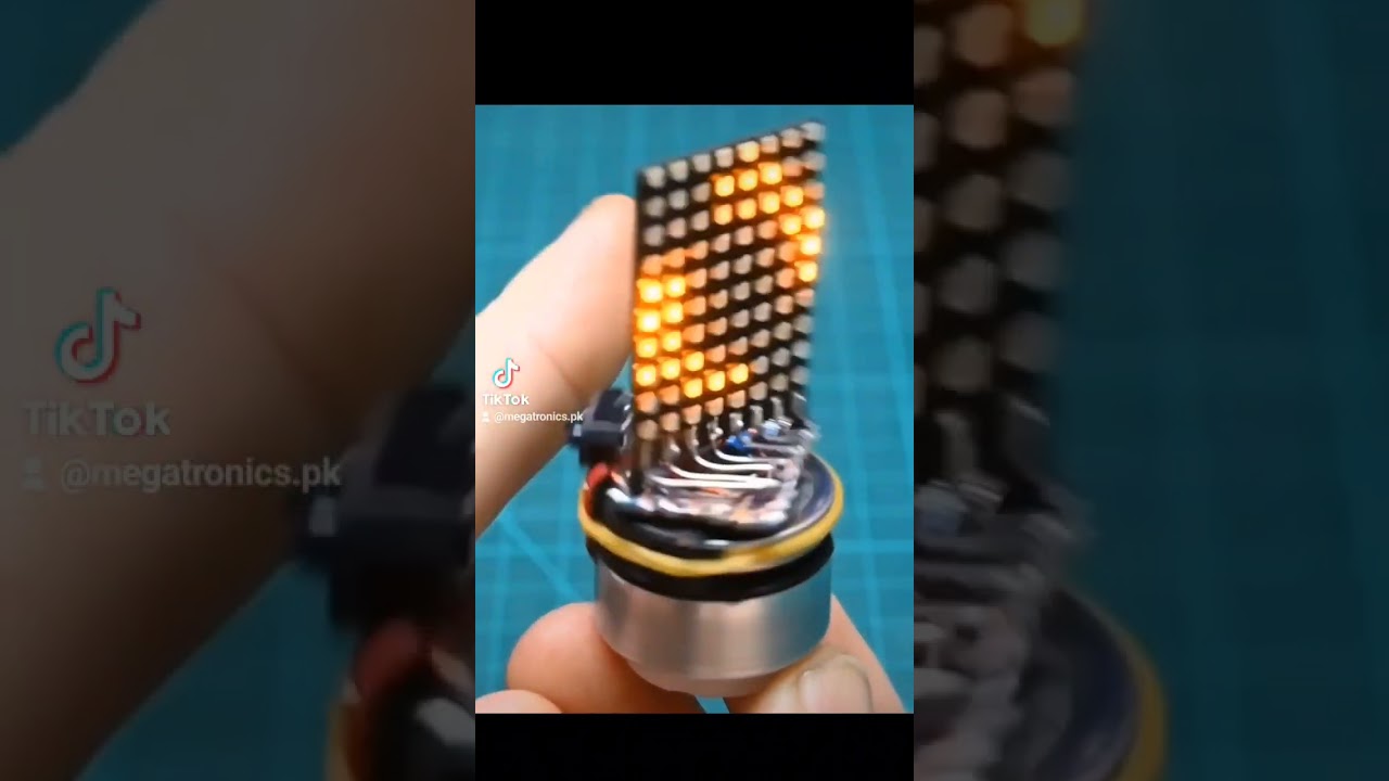 3D display volumetric display using dot matrix led screen