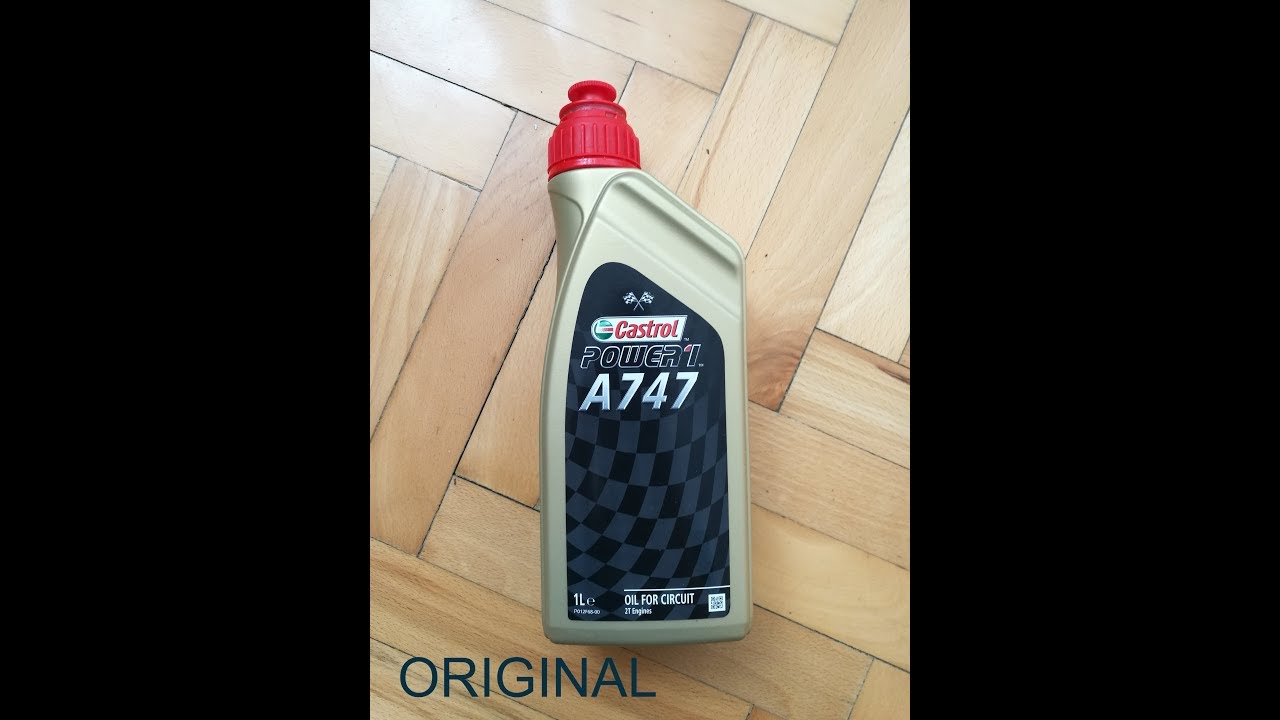 CASTROL A 747 THE BEST 2T RACING OIL