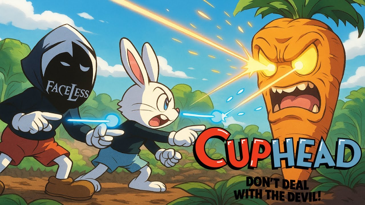 Garden Gambit | Cuphead w/Faceless Trout  Part 1
