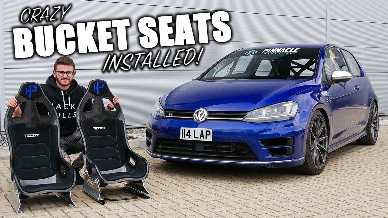 Fitting *CUSTOM BUCKET SEATS* to my Track Spec MK7 Golf R!