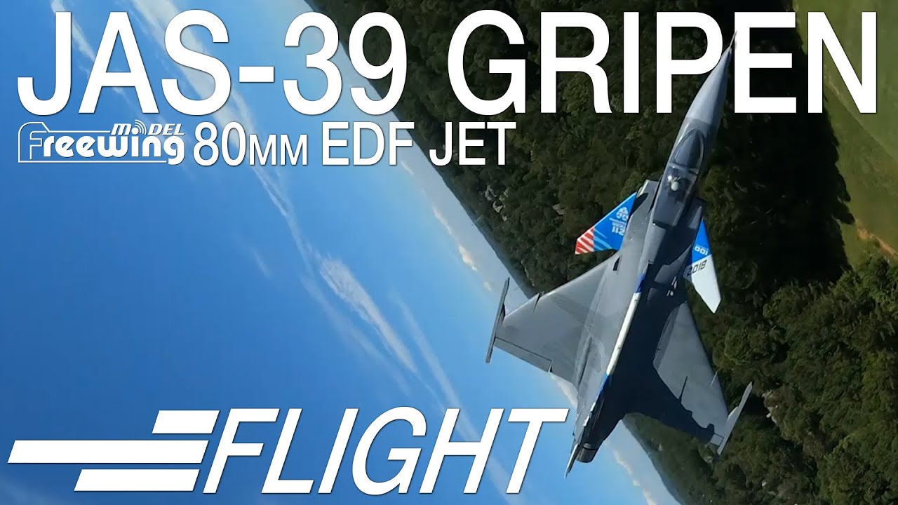 Freewing JAS-39 Gripen 2: полёты! — Motion RC