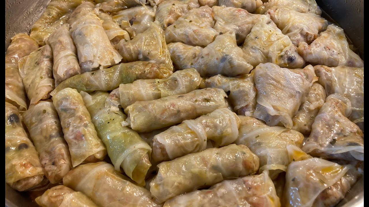 Zeytinyağlı Lahana Sarması Tarifi 🥬✨