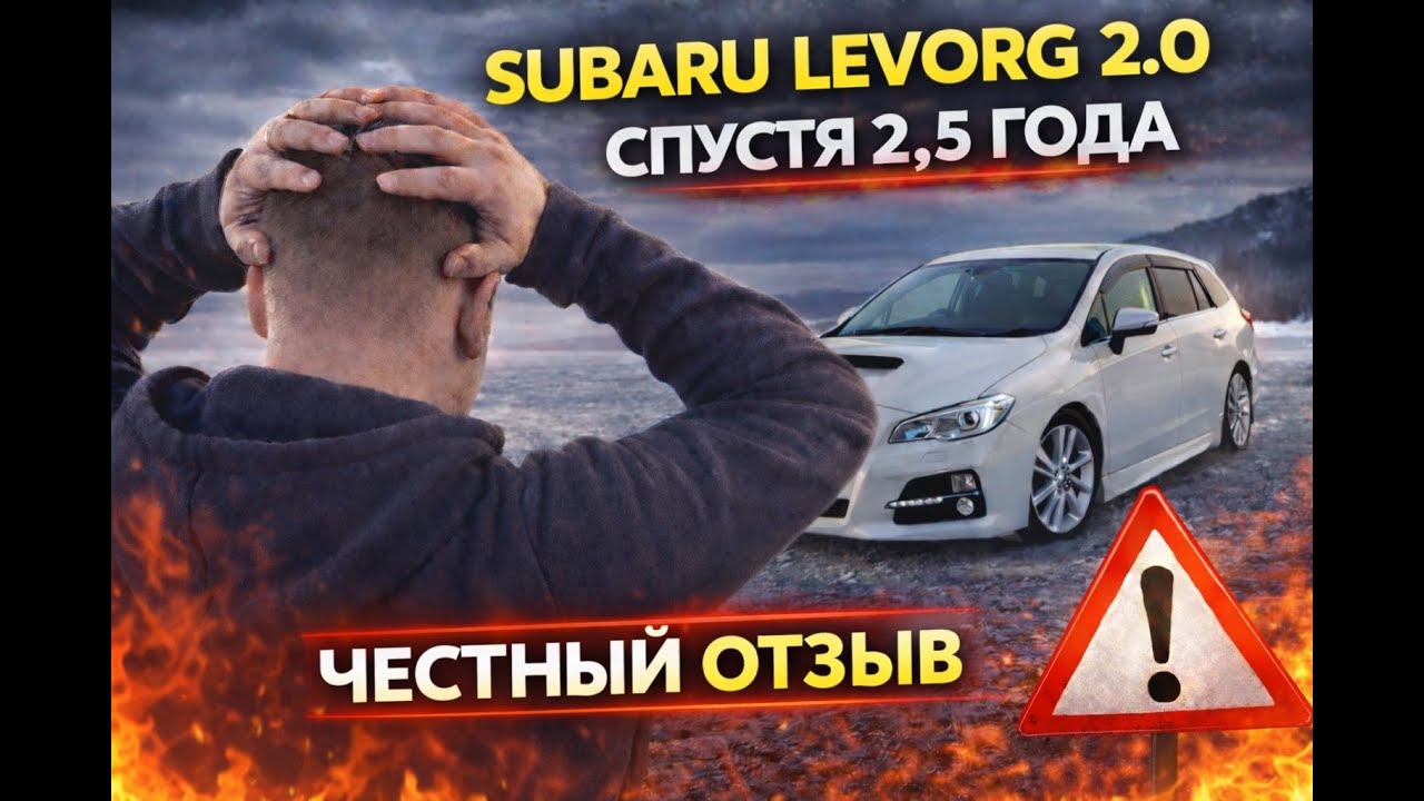 Мой Subaru levorg 2.0 Спустя 2.5 года
