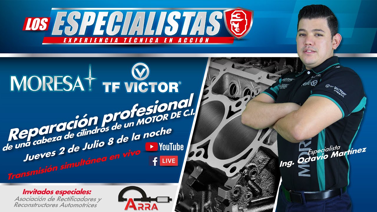 CONFERENCIA TECNICA REPARACION PROFESIONAL DE UNA CABEZA DE CILINDROS