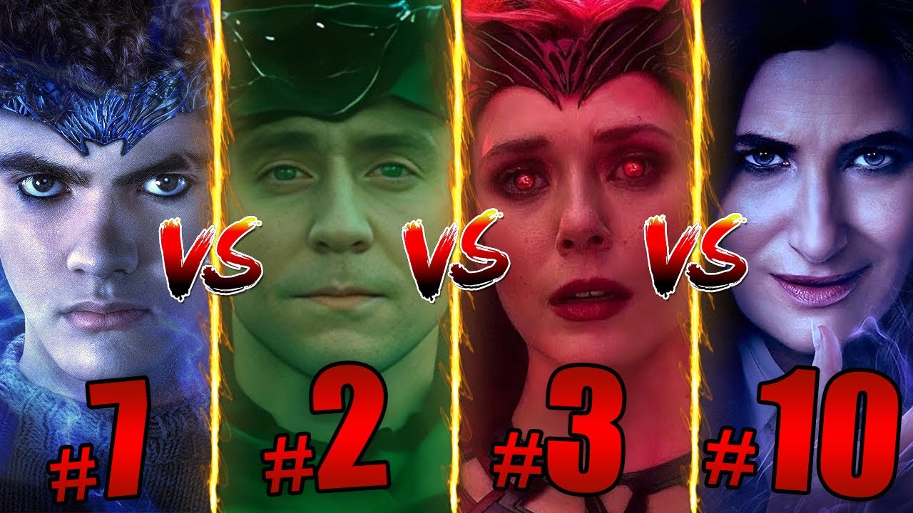 Who's Really the Most Powerful Magic User in the MCU? | Ranking Everyone From Weakest to Strongest!