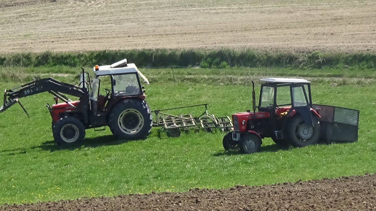 Uprawa Gnojowica Siew Kukurydzy 2022 Zetor7245 Massey Ferguson 5465 New Holland t6.125